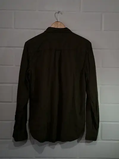 Camisa verde militar Americanino para hombre - miniatura 3