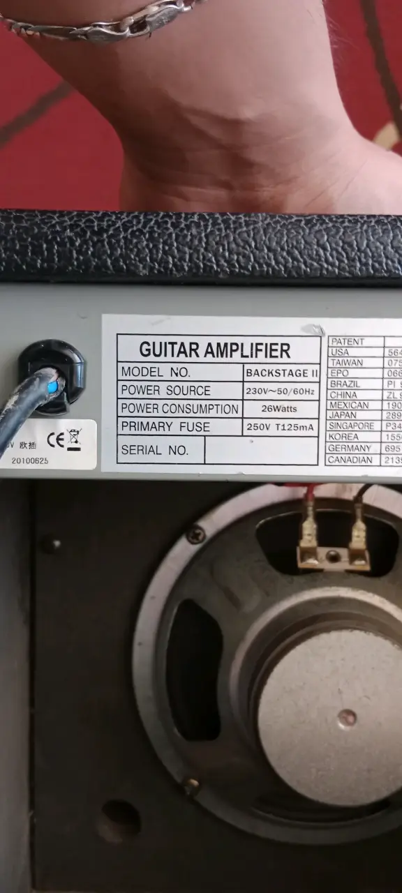 Amplificador de guitarra Peavey Backstage II - 4