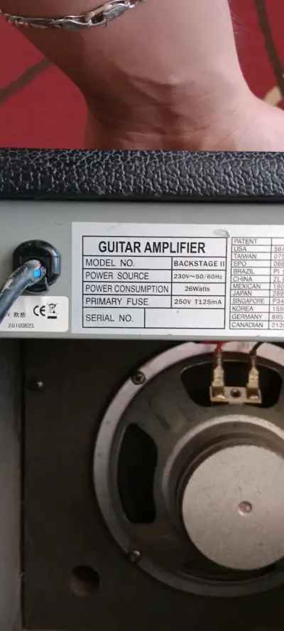 Amplificador de guitarra Peavey Backstage II - miniatura 4