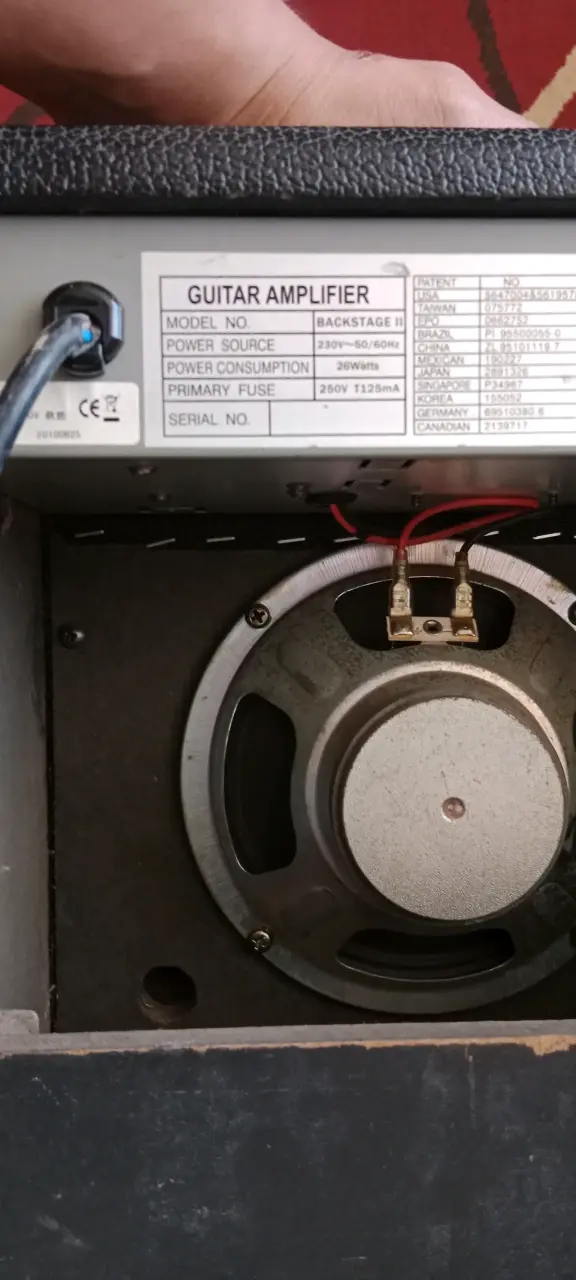 Amplificador de guitarra Peavey Backstage II - 5