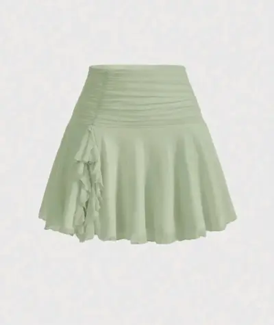 Falda corta verde - miniatura 1
