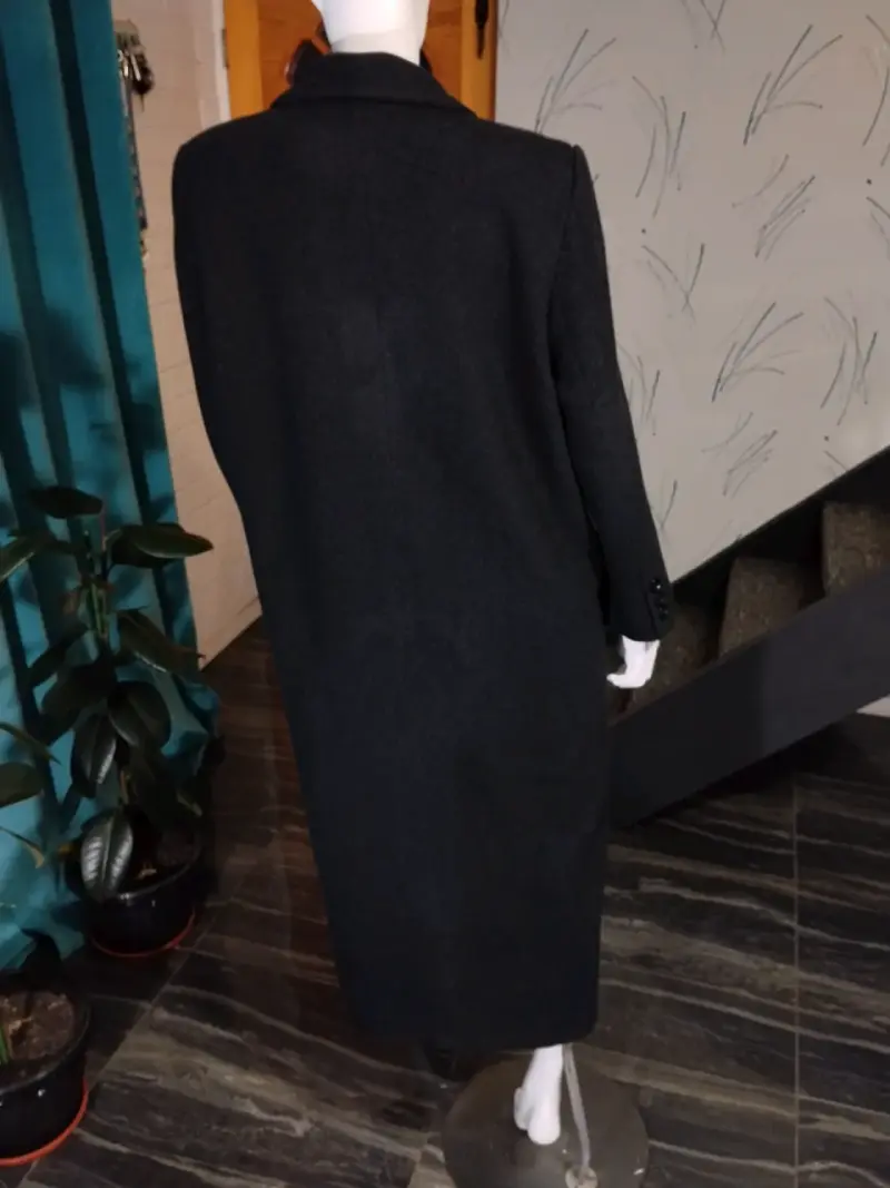 Abrigo de Paño con Lana marca talla L/XL - 2