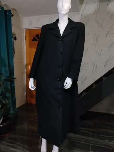 Abrigo de Paño con Lana marca talla L/XL - miniatura 3