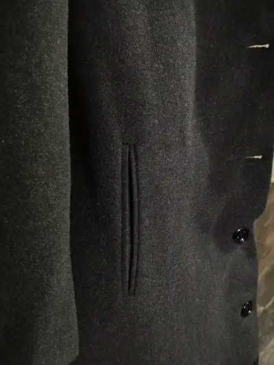 Abrigo de Paño con Lana marca talla L/XL - miniatura 4