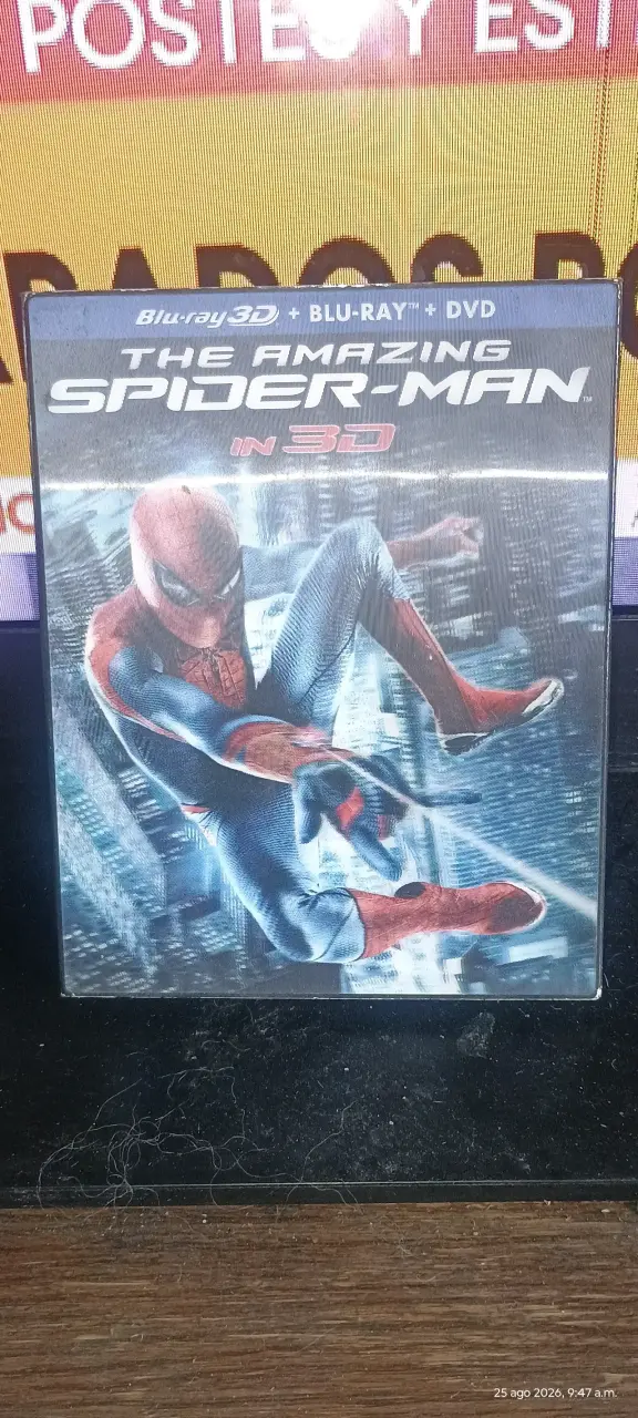 El hombre araña Blu Ray 3d original - 1