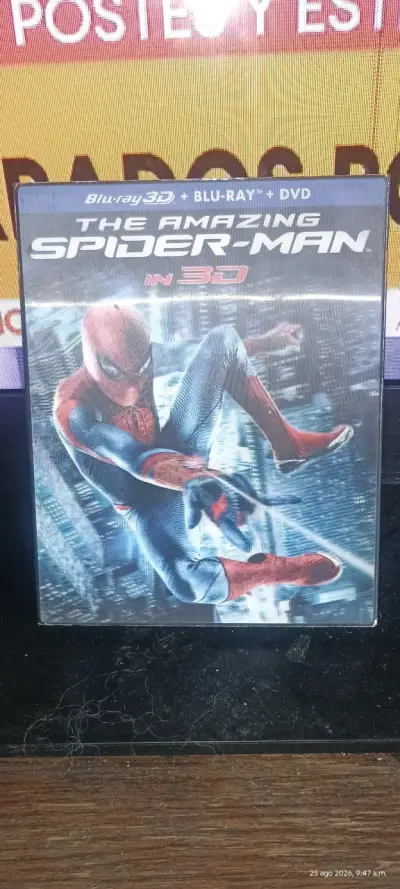 El hombre araña Blu Ray 3d original - miniatura 1