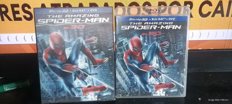El hombre araña Blu Ray 3d original - 4