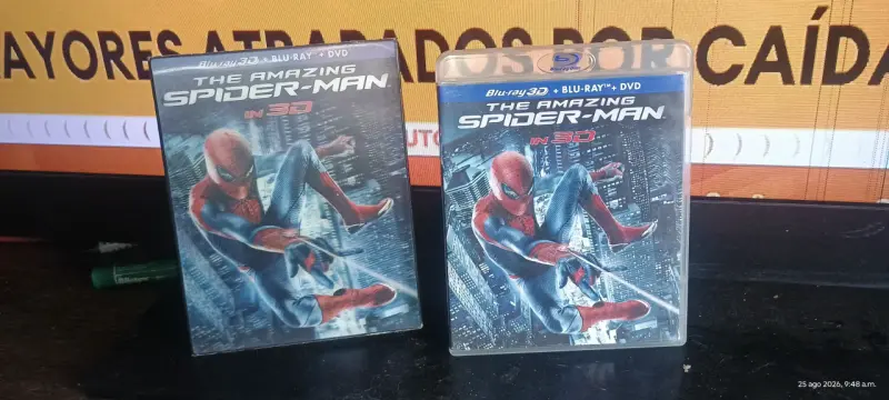 El hombre araña Blu Ray 3d original - 5