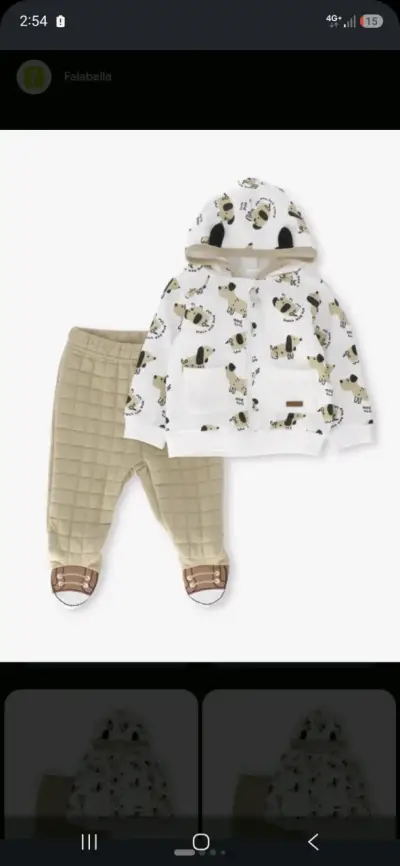 Conjunto de bebé Black And Blue - miniatura 1