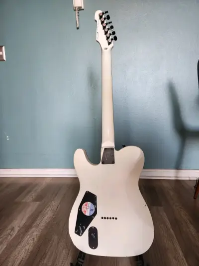 Guitarra eléctrica LTD TE-406 blanca - miniatura 2