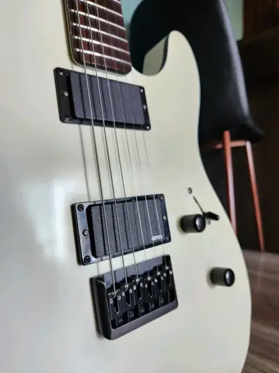 Guitarra eléctrica LTD TE-406 blanca - miniatura 4