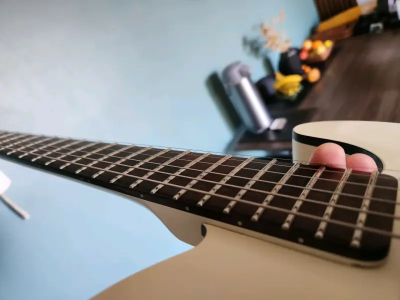 Guitarra eléctrica LTD TE-406 blanca - 5