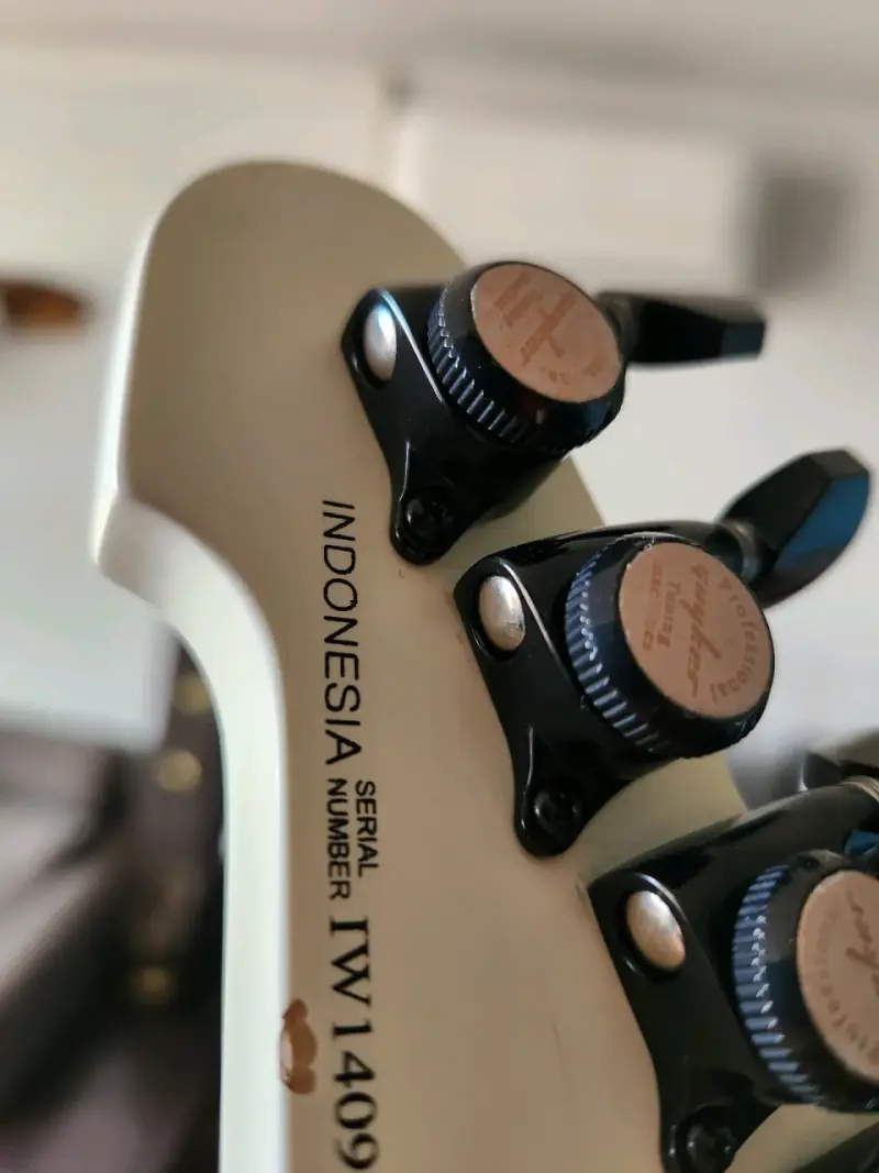 Guitarra eléctrica LTD TE-406 blanca - 6