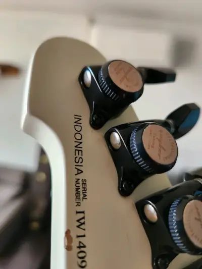 Guitarra eléctrica LTD TE-406 blanca - miniatura 6