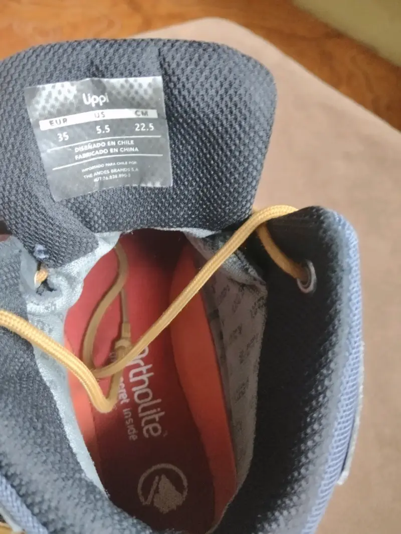 Botines de senderismo Lippi azul 35 - 3