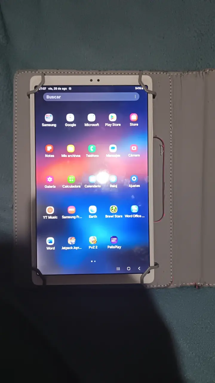 Tablet Samsung Galaxy Tab A7 Lite con funda - 3
