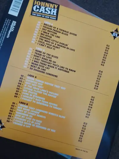 Vinilo Johnny Cash The Best Of Sun Years - miniatura 2