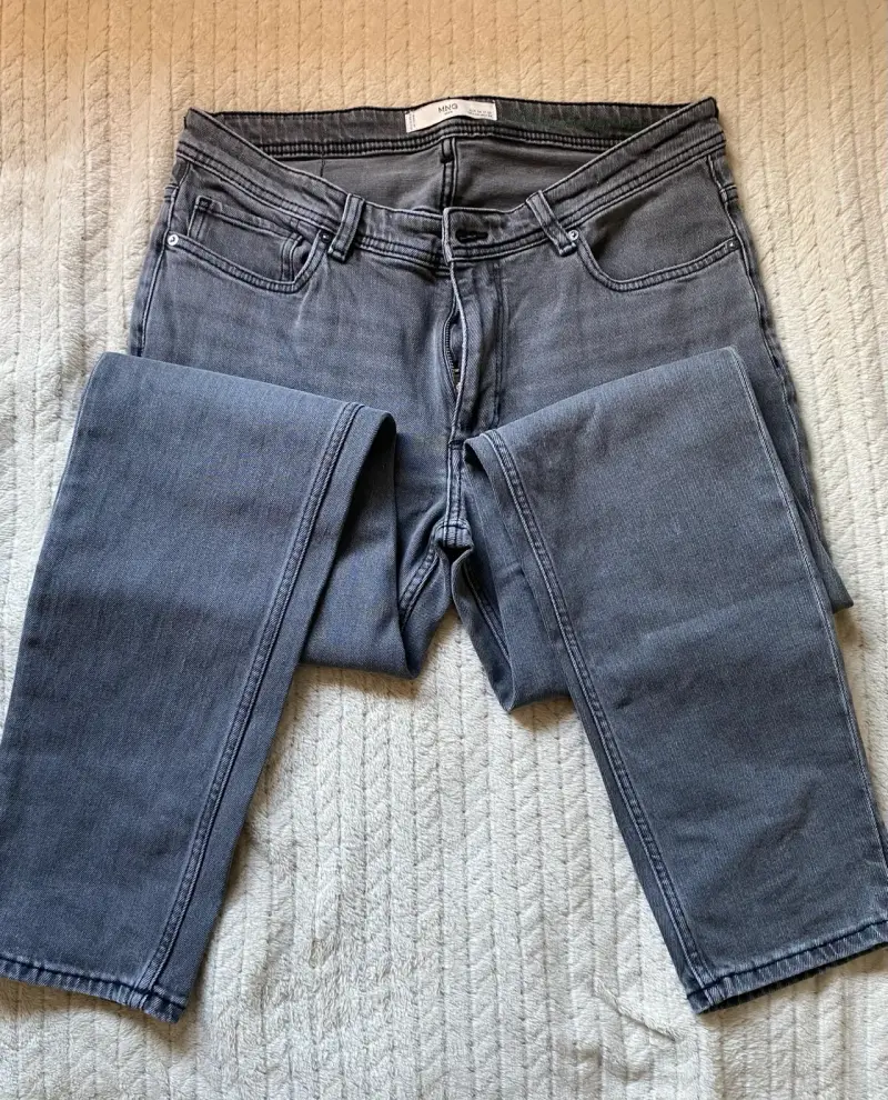 Jeans grises para hombre MANGO talla 44 - 5