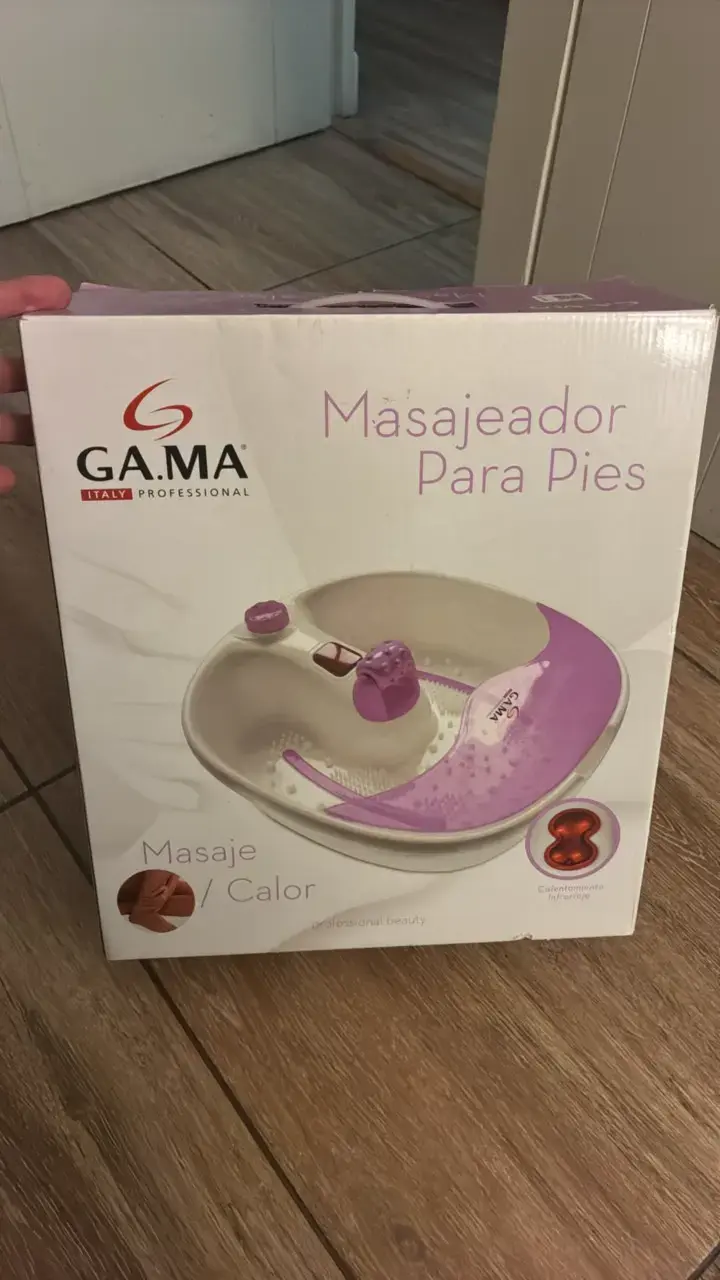 Masajeador de pies GA.MA con calor y vibración - 1