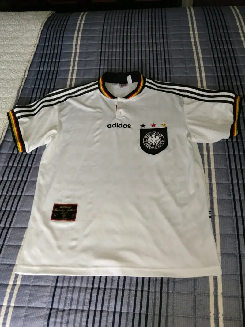 Camiseta Adidas Alemania 1990 Retro - 1