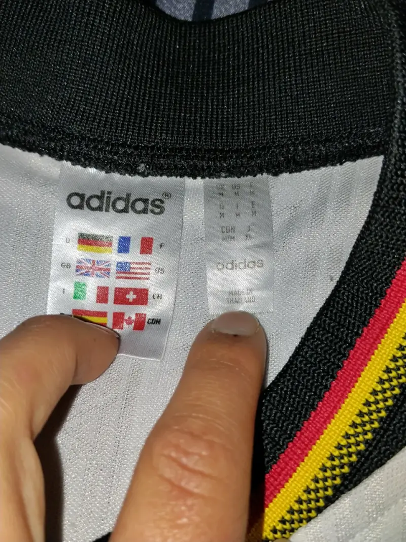 Camiseta Adidas Alemania 1990 Retro - 2