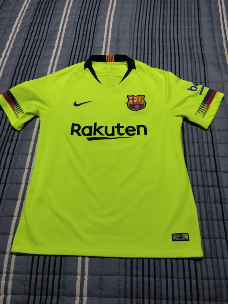 Camiseta FC Barcelona Nike Vidal 22 Amarilla - 1