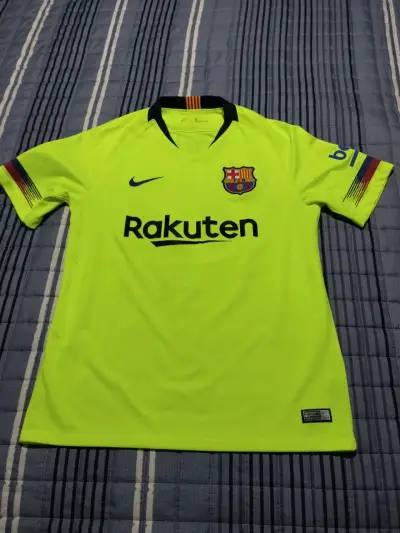 Camiseta FC Barcelona Nike Vidal 22 Amarilla - miniatura 1