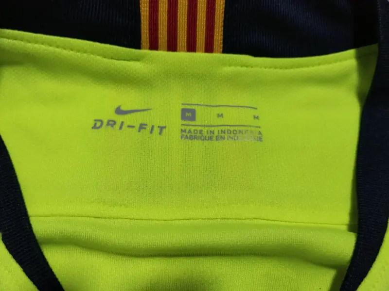 Camiseta FC Barcelona Nike Vidal 22 Amarilla - 2