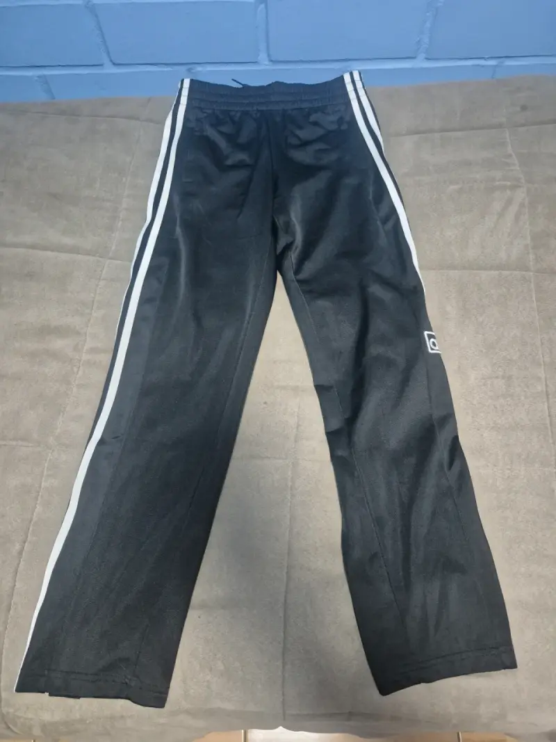Pantalones Niño Adidas negros con franjas - 1