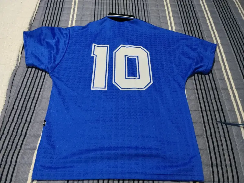 Camiseta retro Argentina Adidas número 10 azul - 2
