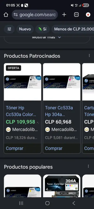 Pack de Cartuchos de Tóner HP 85A, y, 304A y 104A, - miniatura 2