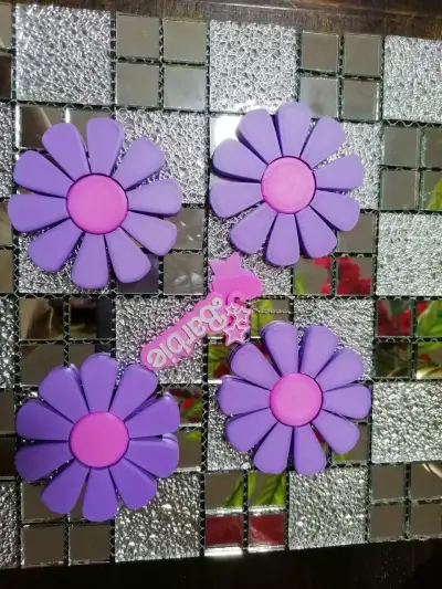 Set de Posavasos Florales Morados - miniatura 1