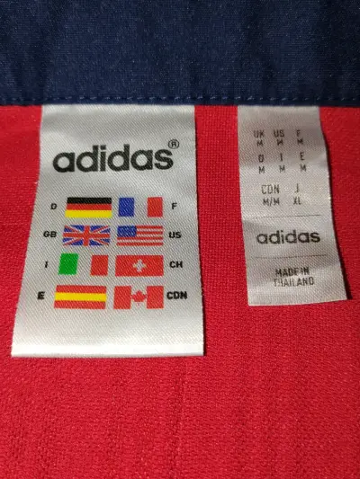 Camiseta Adidas España Roja y Azul - miniatura 2