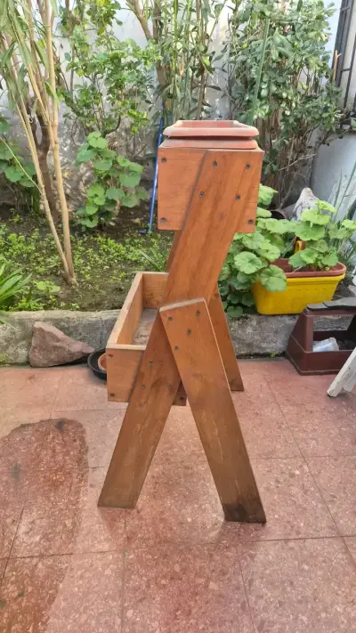 Huerto Urbano de Madera con Cajón Inferior - miniatura 3
