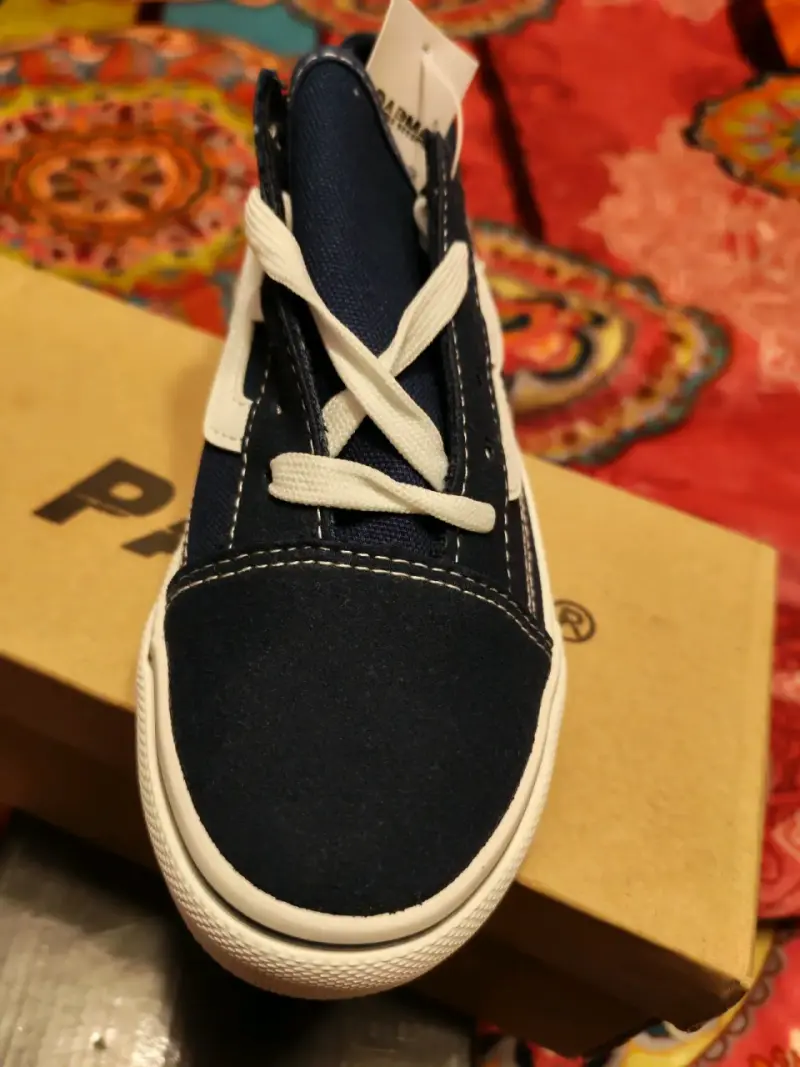 Zapatillas de lona azul - 1