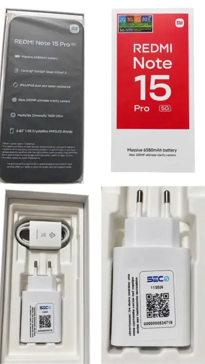 Xiaomi Redmi Note 15 Pro 5G con cámara de 200MP - miniatura 1