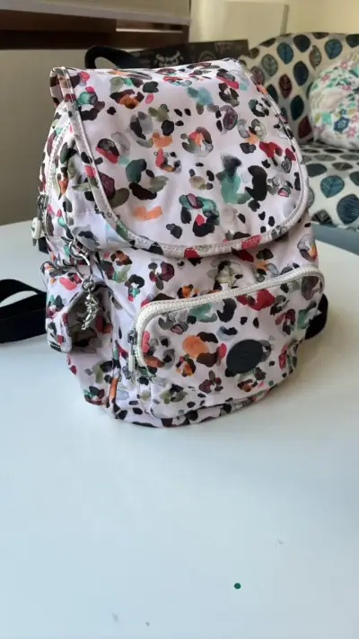 Mochila Kipling estampada multicolor - miniatura 1