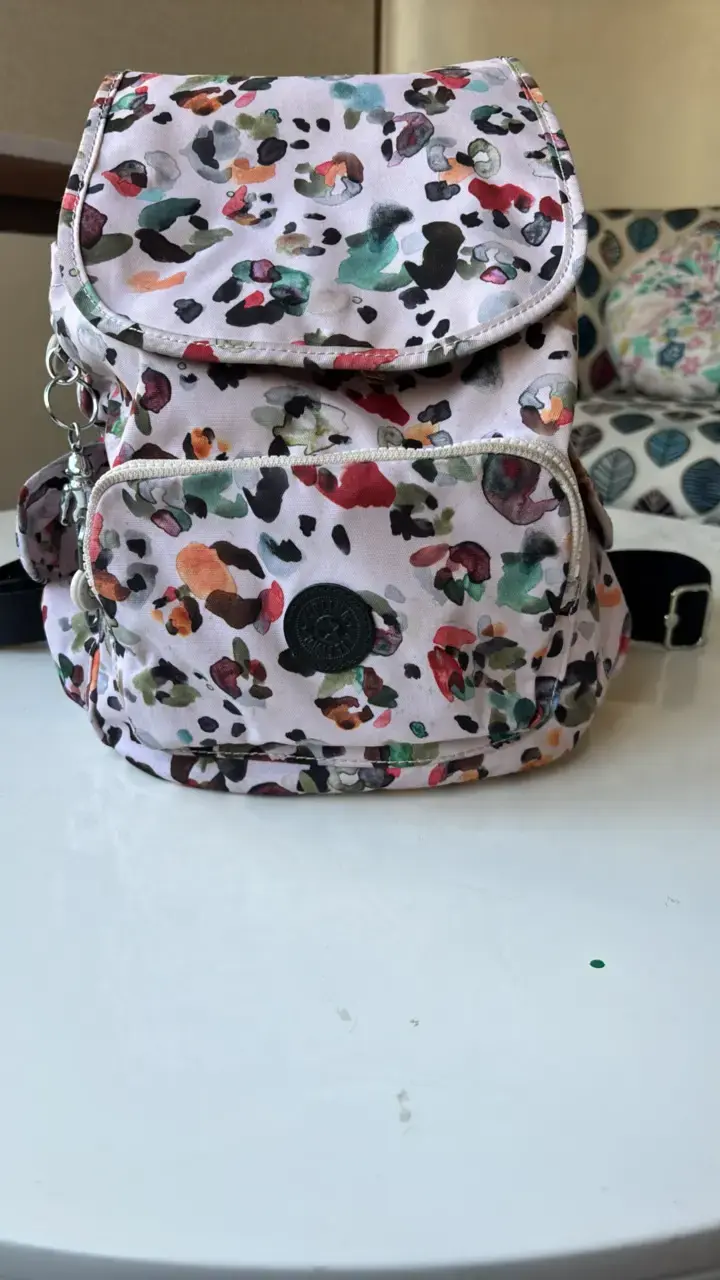 Mochila Kipling estampada multicolor - 2