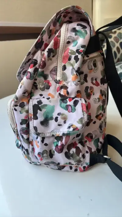 Mochila Kipling estampada multicolor - miniatura 3