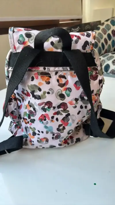 Mochila Kipling estampada multicolor - miniatura 4
