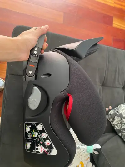 Silla de auto para niños Infanti negra - miniatura 2