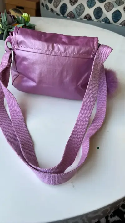 Bolso cruzado Kipling morado - miniatura 3