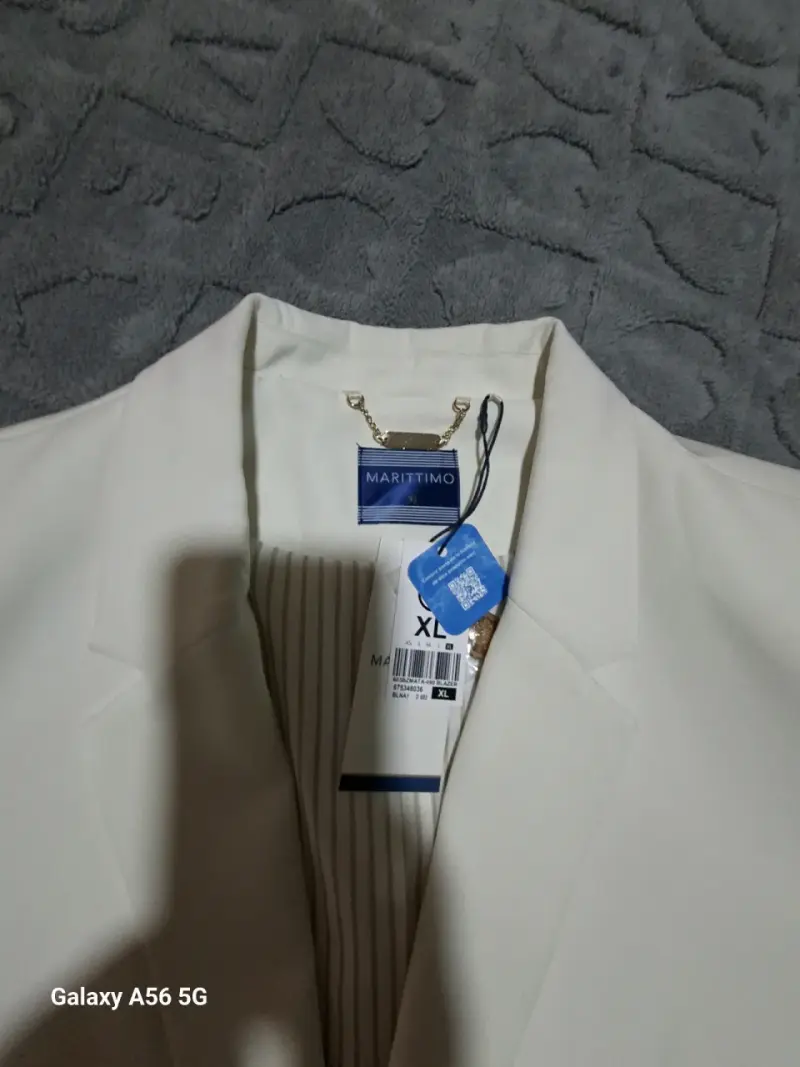 Blazer blanco elegante para mujer Marittimo - 2