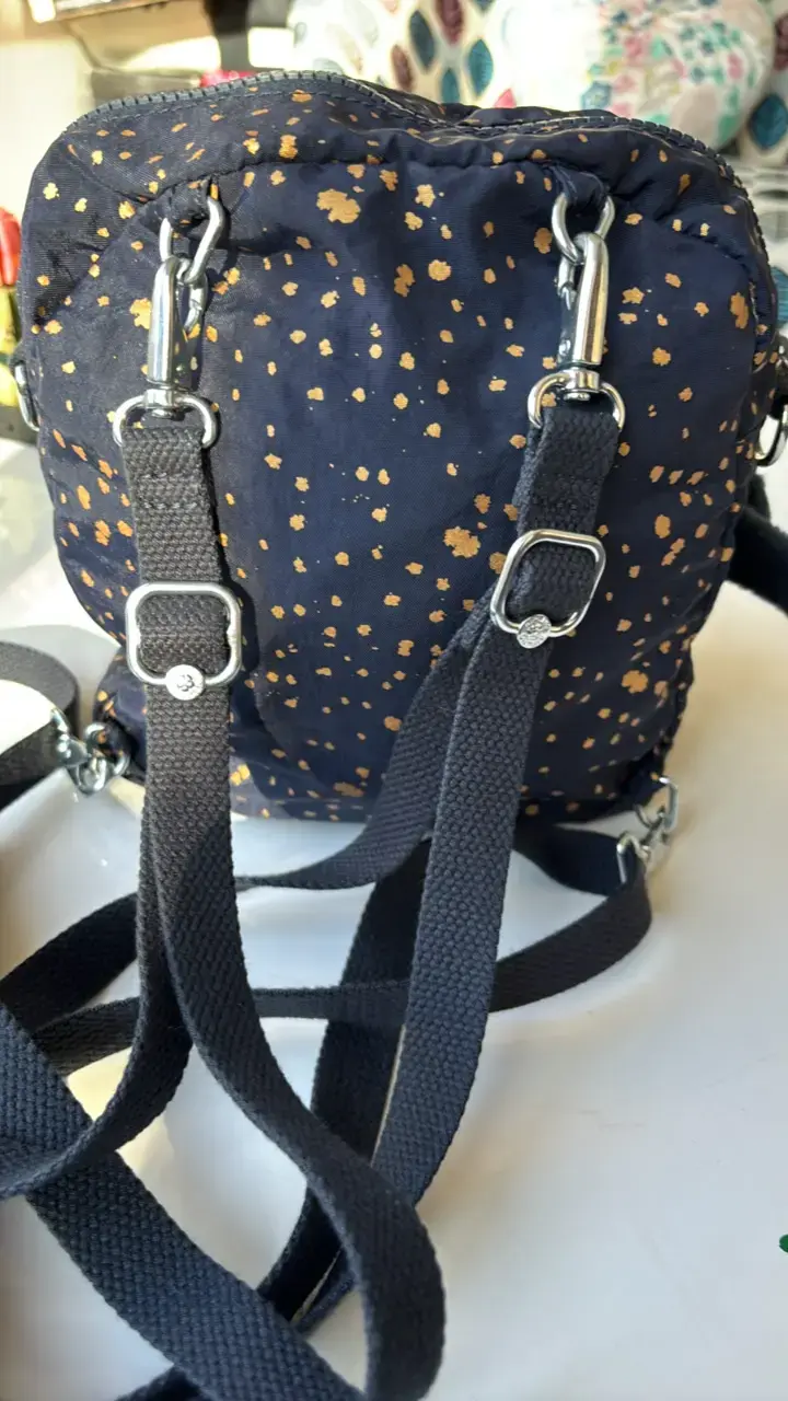 Mochila pequeña Kipling con diseño de puntos - 3
