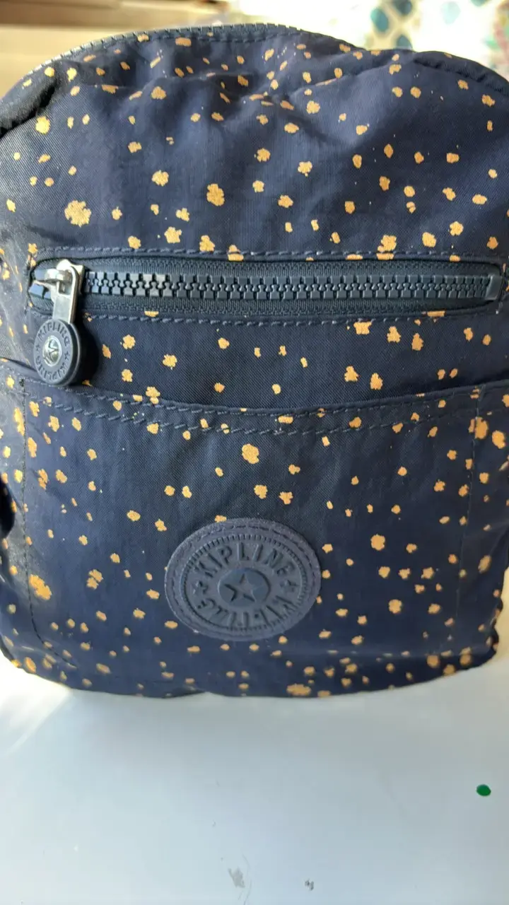 Mochila pequeña Kipling con diseño de puntos - 5