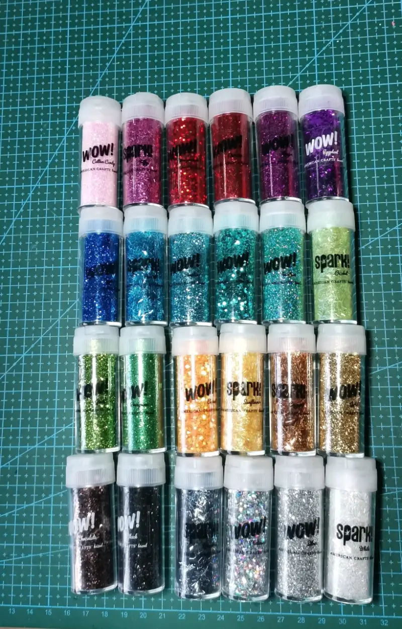 Set de 24 Purpurina WOW! en Varios Colores - 1