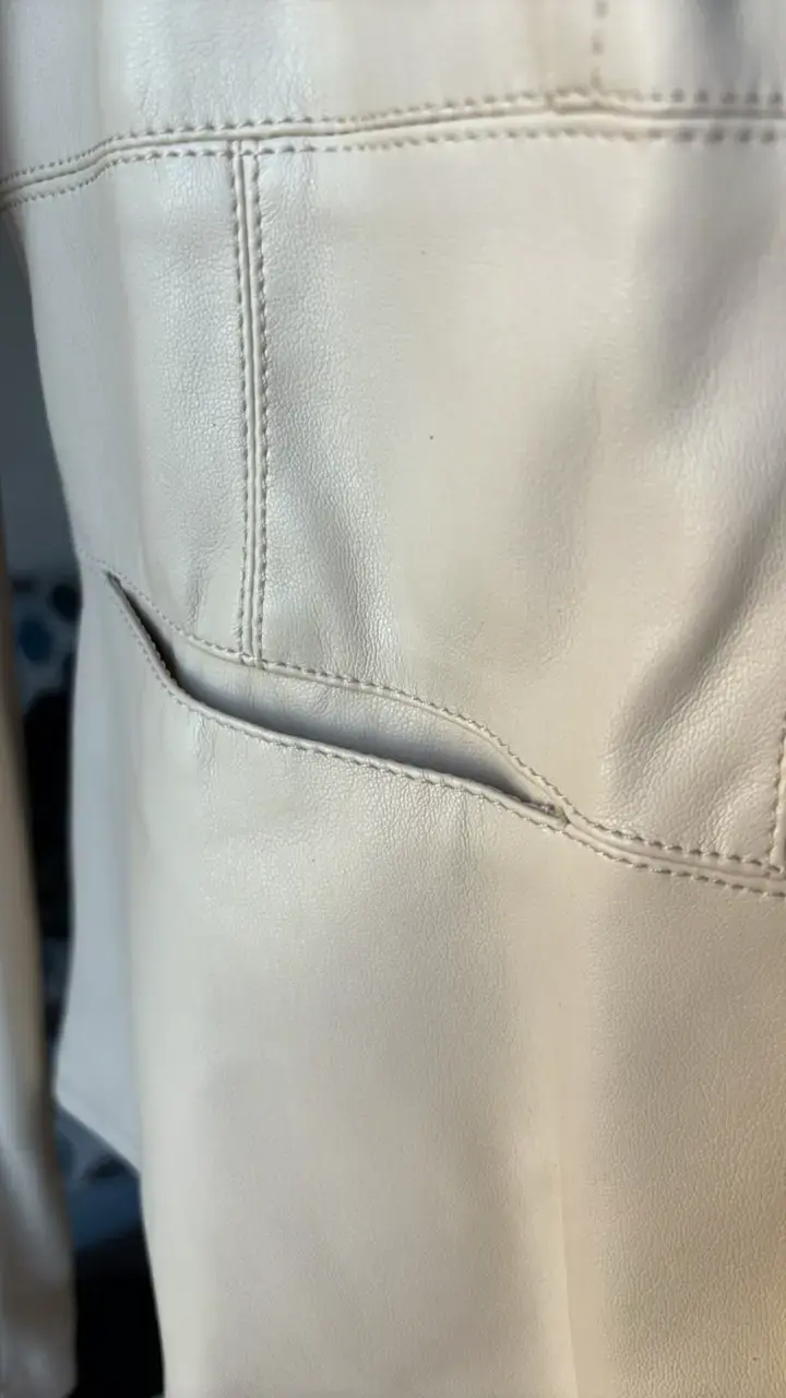 Chaqueta de ecocuero Guess Peplum - 3