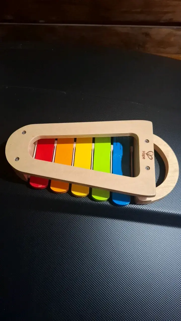 Xilófono infantil de madera multicolor - 2