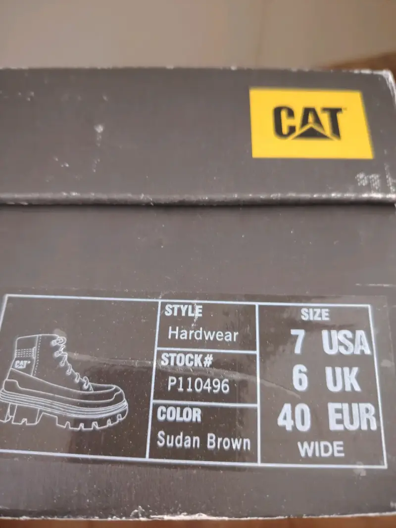 Botas Caterpillar Hardwear color marrón - 3