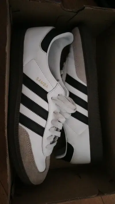 Zapatillas Adidas Samba OG Blancas Talla 40 - miniatura 1